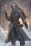 Placeholder: fantasy winter rogue