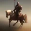 Placeholder: knight riding on a horse