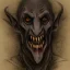 Placeholder: Realistic Nosferatu wendigo bat monster