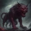 Placeholder: hellhound out of the abyss monstrous