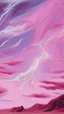 Placeholder: A pinkish light purple outer space with nebulous lightning painted by Pablo Picasso