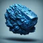 Placeholder: blue asteroid stylized