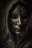 Placeholder: An intriguing, chiaroscuro-style portrait of a mysterious figure wearing a Venetian mask, shrouded in shadows and a dramatic play of light and dark, capturing the enigmatic aura and the intricate details of the ornate mask.