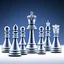 Placeholder: Alien Chess pieces stoneage winter