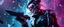 Placeholder: airbrush 3d rendering, mafia cyberpunk stylish lady dr smick Vex is now officially in stasis. No experiments. No clones. No accidental galaxy-ending breakthroughs. sci fi guns and rays, shattering glass background, flying debris, mad laugh