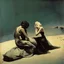 Placeholder: Leonor Fini man and a beautifull woman