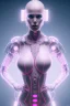 Placeholder: cyberpunk, pink latex body, women, body portrai, big boobs, highlight eyes perfect, skin, tron, cyborg, perfekt sexy, real, dream, hr giger