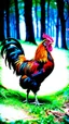 Placeholder: The scary cockerel from the deserted welsh woods