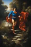 Placeholder: Oil on canvas, chiaroscuro, deep shadows, fairytale, 16th century masterpiece, rich deep colors, highly detailed portrait Superman, long black hair, blue eyes, slight smile, Boris Vallejo, Frank Frazetta, Julie bell, Caravaggio, Rembrandt, Michelangelo, Picasso, Gilbert Stuart, Gerald Brom, Jim Lee, Alex Ross, Dorian Vallejo, Stan Lee Lunar Display, northern lights, glowing, beautiful, Boris Vallejo, Frank Frazetta, Julie bell, Caravaggio, Rembrandt, Michelangelo, Picasso, Gilbert Stuart, Gerald