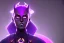 Placeholder: mysterious purple galaxy super villain that has taken over the universe