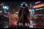 Placeholder: Spawn in 8k cgi game drawing style, close picture, rain, neon lights, intricate details, highly detailed, high details, detailed portrait, masterpiece,ultra detailed, ultra quality