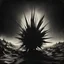 Placeholder: Dark creepy, strong texture artistic polaroid volumetric light, black sun, Yves Tanguy, 8k 3d abstractism