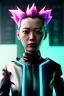 Placeholder: Cyberpunk portrait, Asian cyber woman:: symmetry photography, cyberpunk, pink hair, makeup, long line eye, light iris eye, :: latex coat :: cinematic, Ultra realistic, dark scene, soft color, highly detailed, unreal engine 5, RTX, ultra detail, 3d, finely drawn, high definition.