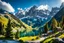 Placeholder: Photography of the most beautiful and wonderful place in Italian Alps, realistic photo, HD 8K