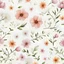 Placeholder: Beautiful flowers printable paper white background