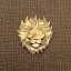 Placeholder: peugeot metal lion logo square badge