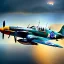 Placeholder: fullbody Drawing of 'Supermarine Spitfire (UK)- Aircraft of WWII',intricate detail,andrea bonelli,Kilian Eng,Ohrai,evan lee,Aleksandr Sidelnikov,KyuYong Eom,three quarters frontal aerial view,toned colors,16k