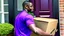 Placeholder: Tyrone takes ps5 controller from fedex delivery on porch