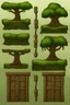 Placeholder: a tree portal door tileset for side scroller