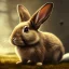 Placeholder: steampunk rabbit, extremely detailed, UHD, 8k,The close-up camera effect,sharp focus,perfect, background forest,position,hyperphotorealistic