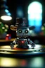 Placeholder: portrait cute chatbot witchcraft wins in poker, photo-realistic, shot on Hasselblad h6d-400c, zeiss prime lens, bokeh like f/0.8, tilt-shift lens 8k, high detail, smooth render, down-light, unreal engine 5, cinema 4d, HDR