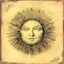 Placeholder: old cd cover with the sketch of a sun