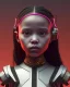 Placeholder: little girl, kodak portra 400, concept art, cyberpunk, Olympus OM-D E-M10 Mark IV, Sony A7R Mark IV, red skull, dark color palette, dark, grim, smooth, sharp focus, Unreal Engine 5, highly detailed, highest quality, digital painting, complex 3d render, unreal engine render, insane detail, intricate photograph quality, magnificent, majestic, highly intricate, Realistic photography,