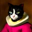 Placeholder: portrait of a cat by Diego Velázquez style