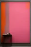 Placeholder: Wall, painter rothko style, pink and orange