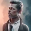 Placeholder: Full body, 3d render, Brad pitt 1800's men style, 1800's hair style, 1800's men clothes style,cleaning house, hyper realistic, octane render, unreal engine 5, 8k, palace background, uhd