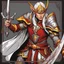 Placeholder: Elf warrior linear red yellow and white hip drawing is the ace