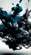 Placeholder: tech ink diffusion art
