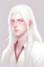 Placeholder: He was 200 tall, white hair, red eyes, white skin, white cheeks, white ears, long white hair.
