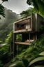 Placeholder: hotel minimalista dentro de la selva
