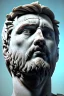 Placeholder: Ultra Realistic image, roman sculpture, white marble material, Lionel Messi, Laurel leaves crown, miguel angel style, chisel style, emperador, waist up portrait, epic, celestial, cinematic lighting, God light, god rays, 4k resolution, smooth details, ornate details, soft lighting, unreal engine 5, sky and clouds background.