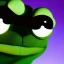 Placeholder: Pepe the Frog with lazers