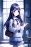 Placeholder: romantic hight school ghost girl