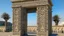 Placeholder: Large square Phoenician gate