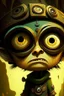 Placeholder: small psychonauts big eyes being a bandit brutal chief