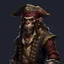 Placeholder: Pirate Human-Monkeyman DnD Digital Art