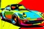 Placeholder: 1980s porsche 911 turbo s pop art