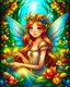 Placeholder: enchanted cute fairies ,adult book cover