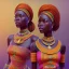 Placeholder: kente african bride model, full body, cinema 4d, octane render, high detail