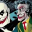 Placeholder: batman and joker as Greek philosopher talking about life and purpose