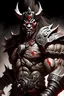 Placeholder: egendary, hyper-detailed concept art of Shao Kahn from Mortal Kombat by Yi Insang. The art should be in a cgsociety or sots art style and should show Shao Kahn in all his glory. He should be firing fire from his hand, and the art should be incredibly detailed, capturing every muscle and wrinkle on his body. The art should be a masterpiece of creativity and skill.