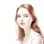 Placeholder: design of a beautiful girl , soft skin, , sharpen image, white background