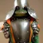 Placeholder: Frog here in medieval style wearing armor