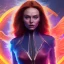 Placeholder: Dark Phoenix, X-Men , Jean Gray. hyperfantastic,hyperscifi,unreal engine 5.best colours,deep purple . fire theme .blue neon smoke.cinamatic,full cinematic lights.beautiful body and hands details,beautiful face details,8k,hyperdetails.by alan parker.ann dittman