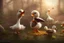 Placeholder: duck vandalism, perfect composition, hyperrealistic, super detailed, 8k, high quality, trending on artstation, studio photo, highly detailed, wide borders