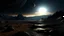 Placeholder: 4k, hyper-realistic, Ultra-HD, Ray-tracing, Alien planet, mountainous, Has asteroid belt, milky way, stars, dark, black hole, Sand Worm rising from dunes, creatures